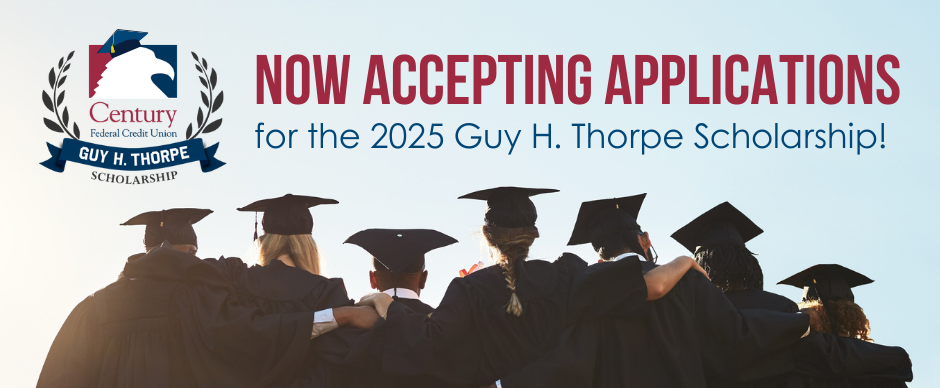 Now accepting applications for the 2025 Guy H. Thorpe Scholarship