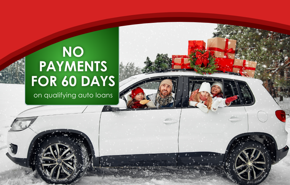 No payments for 60 Days on qualifying auto loans