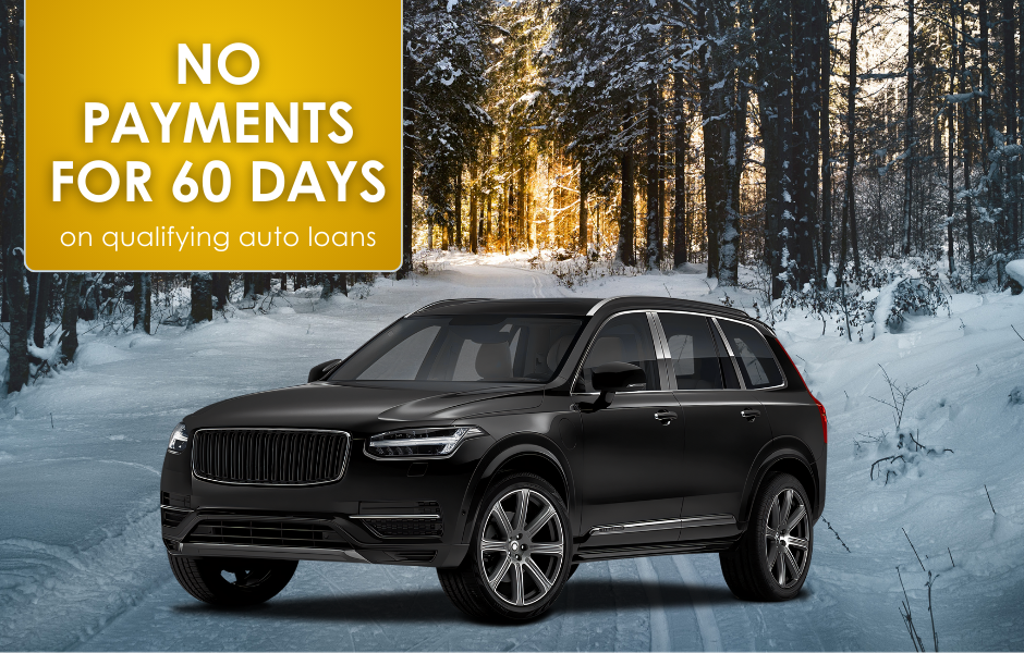 No payments for 60 days on qualifying auto loans