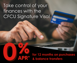 CFCU Signature Visa Credit Card 